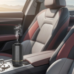 Diffusore elettrico ricaricabile di olio essenziale di nebbia profumato senza acqua macchina dell'aroma di auto Mini portatile tipo <span class=keywords><strong>C</strong></span> fatto in plastica - Product Image 1