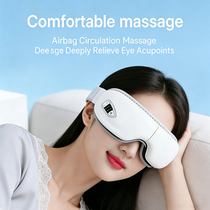 Draagbare intelligente elektrische vibratie-oogmassager met muziekfunctie, slimme verwarming, timerbediening en draadloze afstandsbediening (<span class=keywords><strong>2026</strong></span>) - Product Image 1