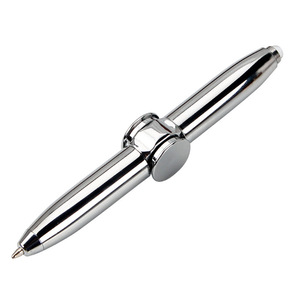 Sáng tạo đa chức năng 1.0mm Logo Gyro bút dạ quang giải nén dẫn ánh sáng nhấp nháy căng thẳng cứu trợ ngón tay bằng văn bản kim loại - Product Image 5