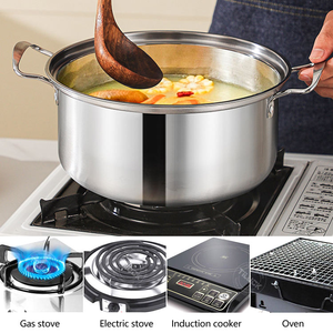 Juego <span class=keywords><strong>de</strong></span> ollas clásicas <span class=keywords><strong>de</strong></span> acero inoxidable al por mayor, 10 piezas, ollas <span class=keywords><strong>de</strong></span> cocina, utensilios <span class=keywords><strong>de</strong></span> cocina para cocina <span class=keywords><strong>de</strong></span> gas, con tapa <span class=keywords><strong>de</strong></span> vidrio - Product Image 5