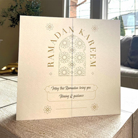 Calendrier de l'Avent de Maquillage Personnalisé pour le Ramadan de 30 Jours, Boîte Cadeau Eid Mubarak, Calendrier Arabe, Cadeau, Ramadan, Tiroir en Carton Vide