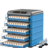 Incubateur d'oeufs double électrique intelligent de vente chaude classique pour les poussins à couver avec contrôle automatique de l'humidité