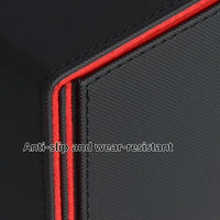 Boîte de rangement pour cartes de jeu Torson Five One -80+ 400+ en cuir PU pour cartes Yugioh, cartes à jouer en carton uniques