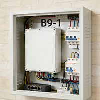 Boîtier de sécurité pour instruments électroniques, boîte de jonction extérieure étanche IP65 en ABS, type B9-1 50*175*240