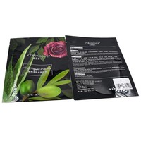 Sacs d'emballage personnalisables à trois soudures, en aluminium, pour masques hydratants, différentes tailles, usage cosmétique, impression en héliogravure