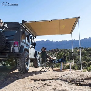 Auvent rétractable pour toit de voiture 200x200x200cm, auvent pliable pour <span class=keywords><strong>camping</strong></span> 4x4 4wd - Product Image 4