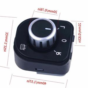 QSF rétroviseur interrupteur d'alimentation contrôle 5K1959565 5ND959565B pour siège Alhambra VW Golf Passat TIGUAN - Product Image 5