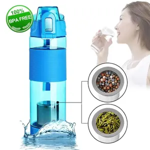 Wholesale Leak Proof Alkaline Tritan Water Bottle With Infuser Filter Purify Hydrogen Water Bottle Air Up Water Bottle