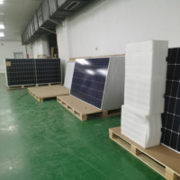 Système OEM de panneau solaire thermique hybride PVT à haute efficacité 580W, polycristallin, MPPT 2-en-1, micro-onduleur