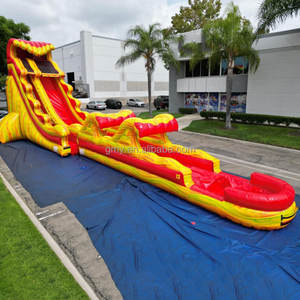 GMY Inflatables, Tobogán Inflable Comercial con Diseño de Bandera Americana, Tobogán Acuático Inflable Gigante para Niños y Adultos - Product Image 2