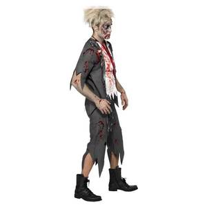 Disfraz de Zombie Personalizado para Hombre, Disfraz de Halloween Sangriento y Aterrador para Adultos y Estudiantes, para Fiestas de Disfraces - Product Image 2