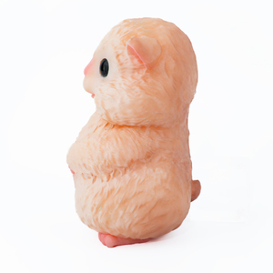 GEEBA Kawaii Hamster Design Fantasy Male Stroker Body Safe Medical Silicone Soft Texture Realistic Experience - Product Image 4