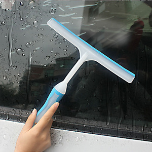 Limpiacristales de silicona en forma de T para limpieza de ventanas de coche, limpiador de vidrio duradero - Product Image 1