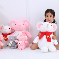 Stock de vente chaude souris en peluche peluche douce jouet souris en peluche jouets