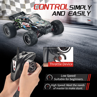 Coche de Control Remoto 1:12 2.4G de Alta Velocidad, 4x4 Todoterreno, Monster Truck Eléctrico, Juguete de Grado Profesional para Niños y Adultos