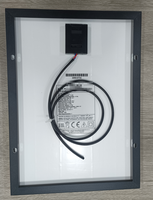Panneau solaire hors réseau personnalisé 10W 12V, module solaire photovoltaïque 10 Watt 18 Volt, panneau de cellules solaires 5W 20W 30W 50W avec câbles de 3m