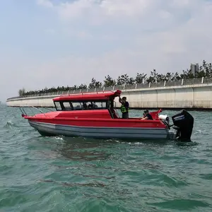 Venda quente de Boa Qualidade Cabine de Alumínio Cheio Único Kayak De Pesca De Barco A Remo