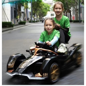 Go-Kart Elettrico per Bambini con Doppia Trazione, Batteria 12V, in Plastica, per Bambini e Bambine dai 5 ai 7 Anni - Product Image 3