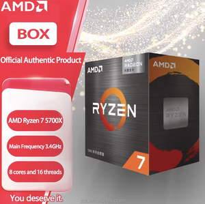 โปรเซสเซอร์เดสก์ท็อป R7 5700X 8-คอร์ 3.0GHz AM4 ซ็อกเก็ต กล่องเดิม โปรเซสเซอร์ซ็อกเก็ต AM4 R7 5700X โปรเซสเซอร์เดสก์ท็อป 8-คอร์ 3.0GHz - Product Image 3