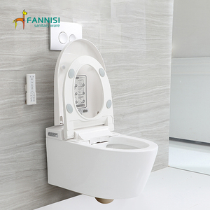 Inodoro Inteligente Suspendido en la Pared con Sensor Automático de Descarga, sin Borde, de Cerámica Blanca, <span class=keywords><strong>Venta</strong></span> Directa de Fábrica - Product Image 2