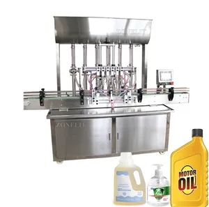 Máquina enchimento líquida viscosa mel dertergent molho máquina enchimento automática