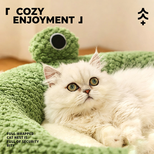 New Kennel Warm Detachable Pet <b>Nest</b> Four Seasons Universal Cat <b>Nest</b> Simple <b>Nest</b> Pad Cross-border Wholesale Factory Direct Sales - Product Image 2