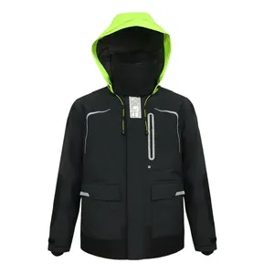 Custom OEM windproof unisex 100% waterproof fishing ocean outwear stand collar sailing jacket soft shell
