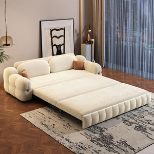Modern Minimalist <strong>Sofa</strong> <strong>Bed</strong> Buttery Style Folding <strong>Sofa</strong> <strong>Bed</strong> Pull-out Velvet <strong>Sofa</strong> <strong>Bed</strong> - Product Image 4
