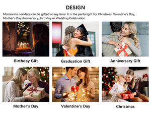 Redleaf Jewelry 925 Sterling Silver <span class=keywords><strong>Lab</strong></span> grown Royal zafiro collar hecho a mano para mujeres y damas - Product Image 6