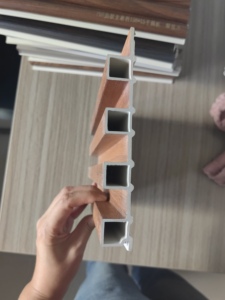 Panel de Pared de PVC Acanalado WPC Moderno, Decoración de Paredes Interiores, Muestra Gratuita, Marca <span class=keywords><strong>JZ</strong></span>, 1 Año de Garantía, Instalación Personalizada, China - Product Image 3