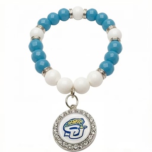 Bracelets perlés personnalisables pour sororités grecques et équipes universitaires <span class=keywords><strong>du</strong></span> <span class=keywords><strong>Sud</strong></span>, disponibles pour les universités HBCU noires - Product Image 6