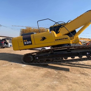 Top Vente Utilisé PC220 Komatsu Excavatrice PC200 PC220 Excavatrice avec Godet Digger - Product Image 3