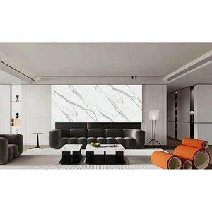 Revestimiento de pared de PVC de 2600 x 540 mm con acabado perlado de alto brillo para baño y cocina - Product Image 1