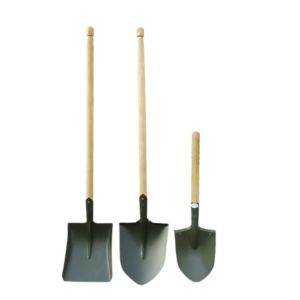 <span class=keywords><strong>Pelle</strong></span> agricole fonctionnelle Yining, construction en acier vert foncé avec embout arrondi pour l'agriculture - Product Image 1