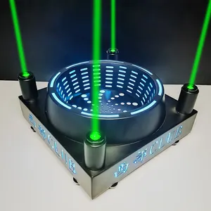 Capa de caixa de apresentação de garrafa LED para luz laser de boate