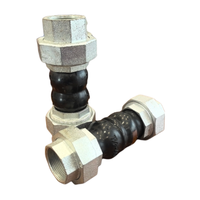 Joint de dilatation en caoutchouc à filetage standard Din nouvellement conçu galvanisé prix usine Type de joint vis de raccord de tuyau flexible