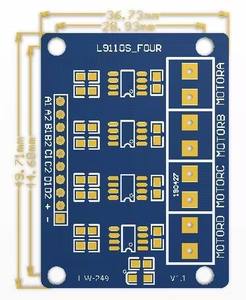 Módulo de controlador de motor de CC de 4 canales L9110S Dual <span class=keywords><strong>H</strong></span>-Bridge 2,5 V-12V 800mA para Smart Car/Robotics - Product Image 5