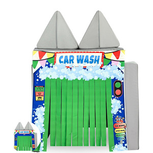 Children Car Wash Playhouse <b>Sofa</b> Cushion EVA Soft Building Toy For <b>Kids</b> Role Play Game 4-6 Years Old Unisex - Product Image 1