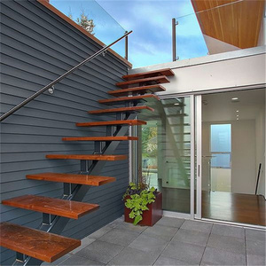 <span class=keywords><strong>Scala</strong></span> in Legno Massello di Rovere Rosso CBMmart, <span class=keywords><strong>Scala</strong></span> Moderna per Interni, <span class=keywords><strong>Scala</strong></span> <span class=keywords><strong>Lunga</strong></span> per Casa Duplex, <span class=keywords><strong>Scala</strong></span> in Acciaio - Product Image 2