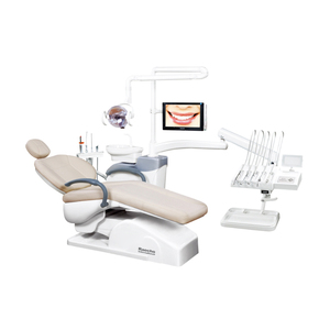 Chaise dentaire d'hôpital Clinique d'unité dentaire Pièces à main de haute qualité Tabouret Détartreur en option Caméra orale - Product Image 1