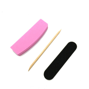 Kit de manucure et pédicure jetable 3 pièces en EVA violet clair FLYHIGH FH442, durable et portable, pour hôtel, famille, salon - Product Image 1