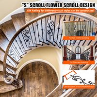 Zeitgenössische benutzer definierte moderne Edelstahl Schmiedeeisen Handläufe Innentreppe Balustrade Glas Deck Geländer für den Innenbereich