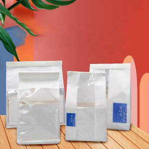 Bolsa de Papel Kraft Blanca con Ventana Transparente para Pan y Queso, Precio al por Mayor - Product Image 3