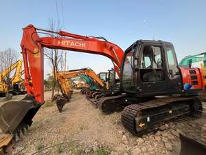 Excavatrice Hitachi ZX120 d'occasion 90% neuve, mini-pelle 12T, moteur Isuzu, boîte de vitesses, pompe hydraulique, modèle 2022, godet de 0,52 m - Product Image 3