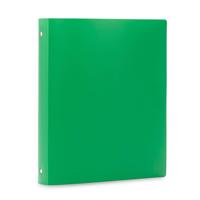Classeurs de bureau avec couvercle souple et lumière de poche, classeur en plastique Flexible à 3 anneaux, vente en gros