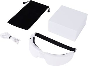 ODM/OEM Sad <b>Light</b> Therapy Glasses LED Lamp - Rechargeable Wearable <b>Sleep</b>/Mood Booster for Beauty Home & Hotel Use with Timer CE - Product Image 4