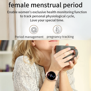 スマートアダルトウォッチ1.32インチフルLpsスクリーン体温フィットネストラッカーIPSディスプレイBTコーリングリマインダースマートウォッチ - Product Image 5