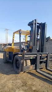 Forklift Diesel Original Jepang TCM FD100 10 Ton dengan Side Shifter, Komponen Pompa & Motor Bekas - Product Image 5
