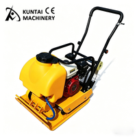 Compacteur à plaque vibrante robuste KUNTAI TC-90, moteur essence 5,5-7,5 CV, haute efficacité, vente en gros directe usine