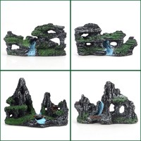 Décoration de tronc d'arbre creux grand format écologique PKY, abri pour poissons en bois artificiel, ornement en écorce pour aquariums et petits poissons
